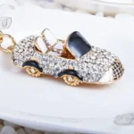 Kľúčenka na auto – Trblietavá Deluxe
