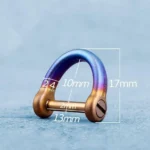 Krúžok na kľúče – Titánový strmeň 13 mm