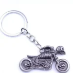 Motorkárska kľúčenka – Nerezová kostra