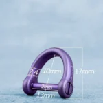 Krúžok na kľúče – Titánový strmeň 13 mm