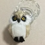 Plyšová kľúčenka sova 7 cm