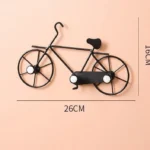 Nástenná kľúčenka – Kovový bicykel