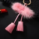 Kľúčenka s brmbolcom – Girly štýl