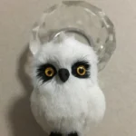 Plyšová kľúčenka sova 7 cm